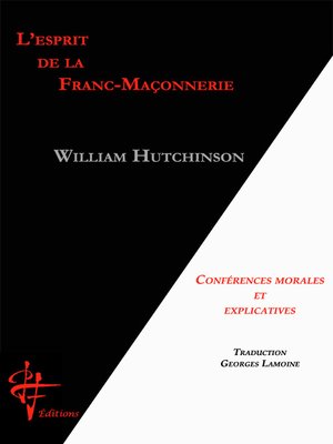 cover image of L'Esprit de la Franc-Maçonnerie